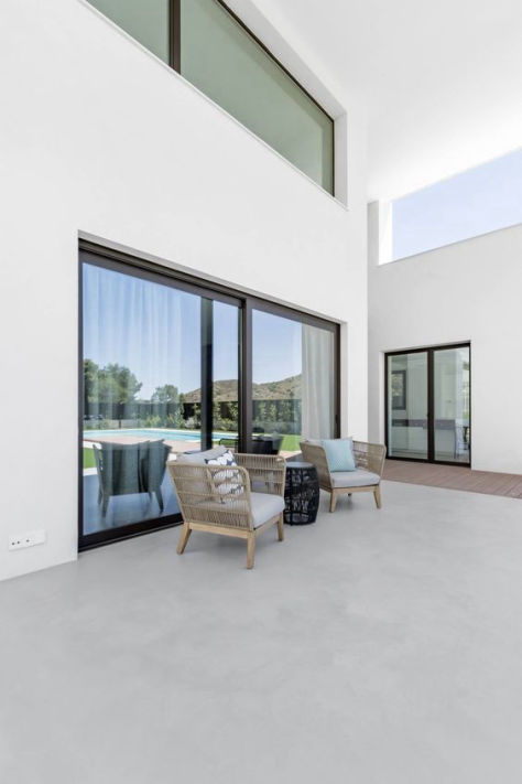 Micro Concrete exterior application