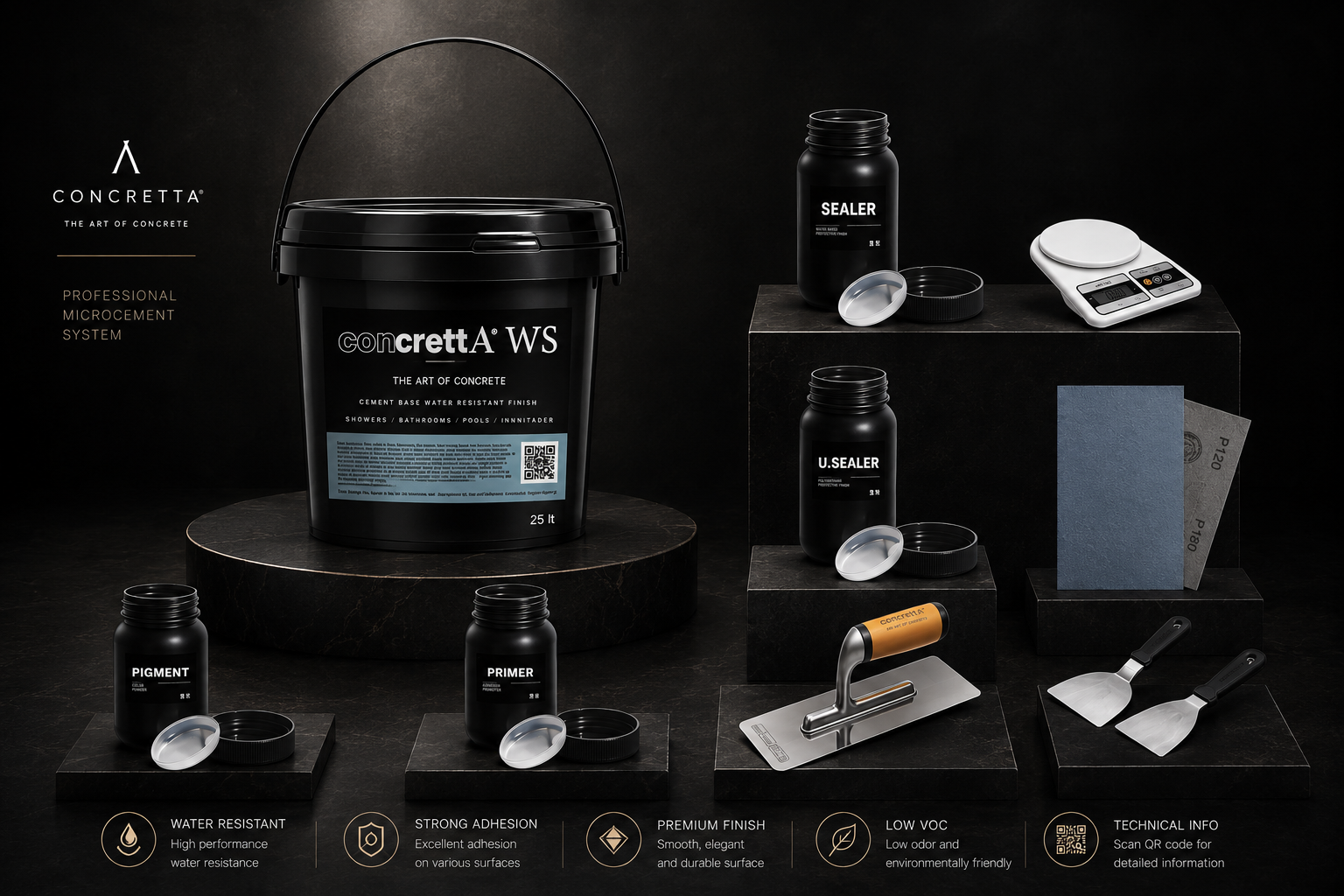 Concretta Micro Concrete application