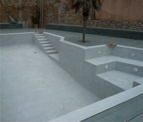 Micro Concrete exterior application