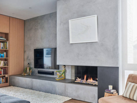 Micro Concrete furniture application